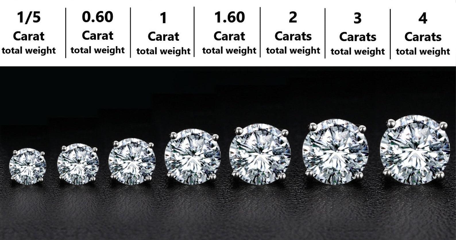 Certified E/VS Quality 10.00Ct Big Round Diamond Stud Earrings in Platinum - Image 8