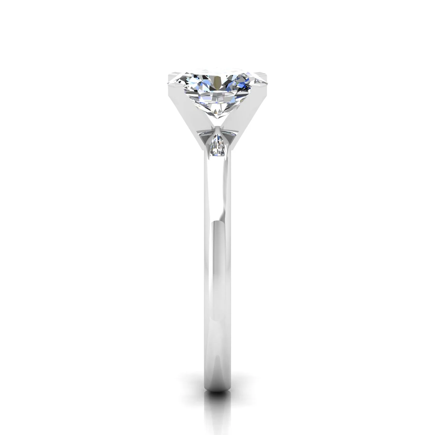 Certified Oval Diamond Hidden Halo Engagement Ring - 1.00Ct - 3.00Ct - Image 8