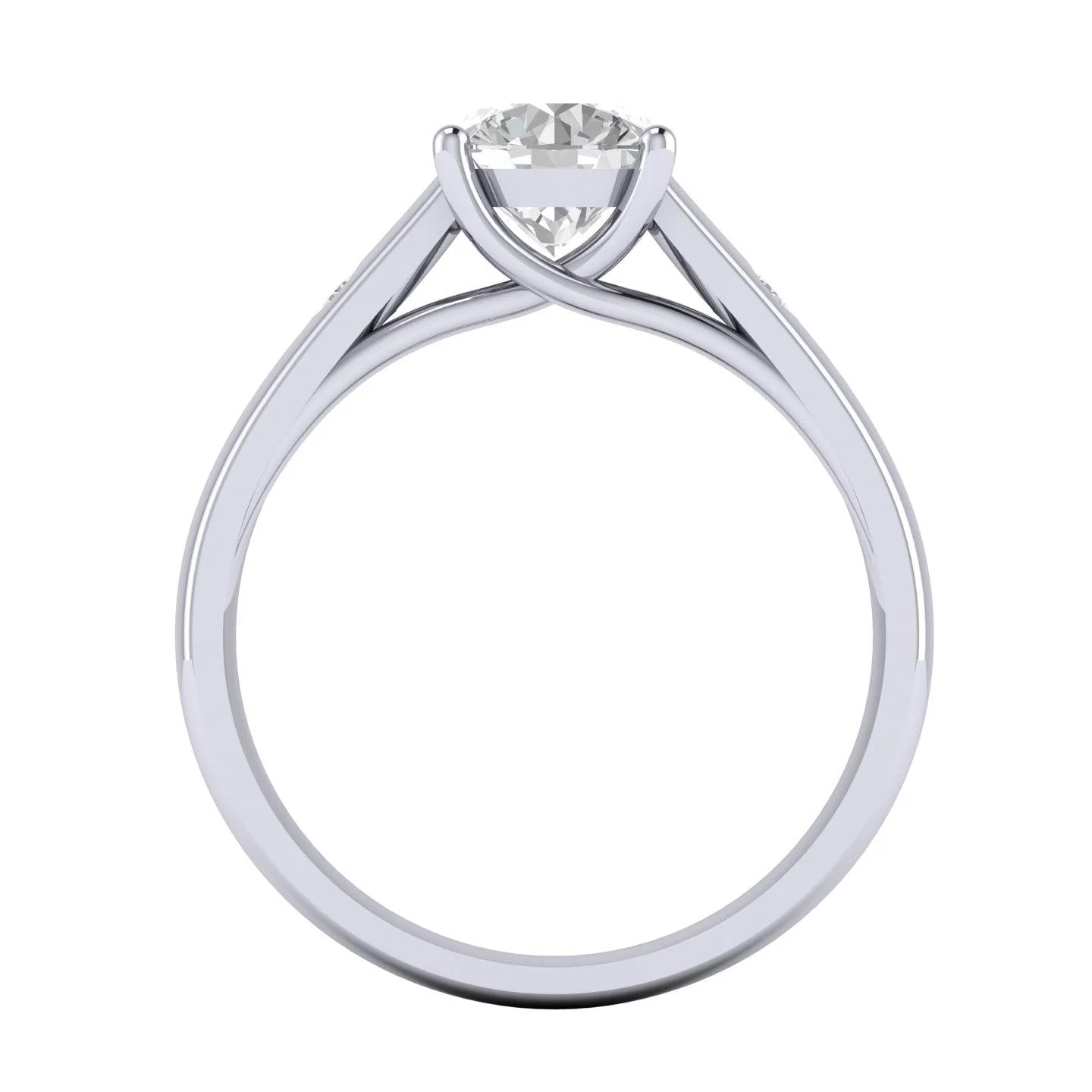 Classic Solitaire Engagement Ring - Customize your own - Image 2