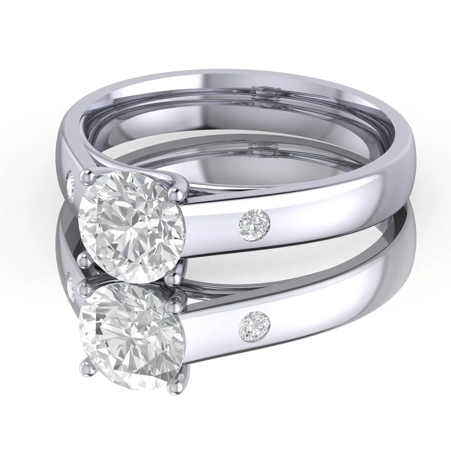 Classic Solitaire Engagement Ring - Customize your own - Image 7