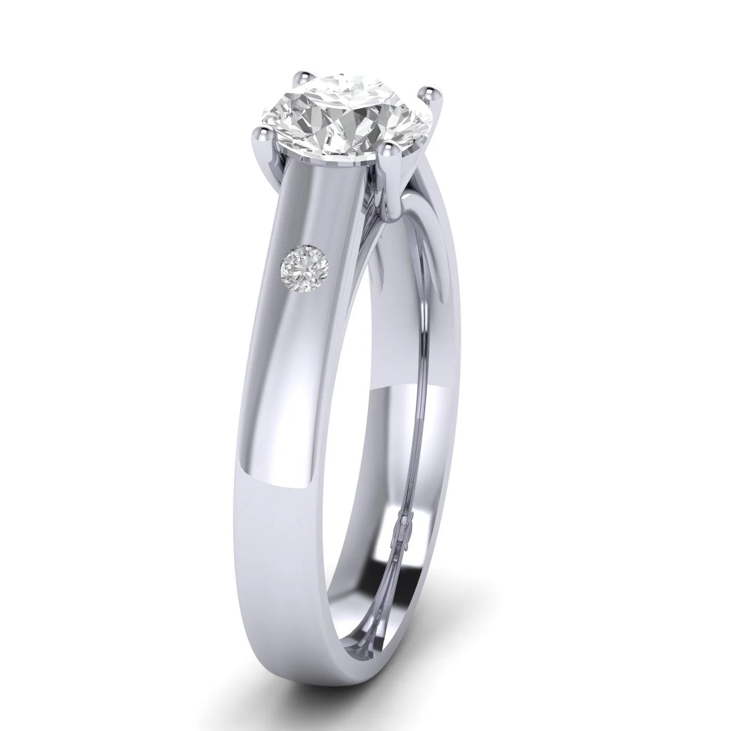 Classic Solitaire Engagement Ring - Customize your own - Image 8