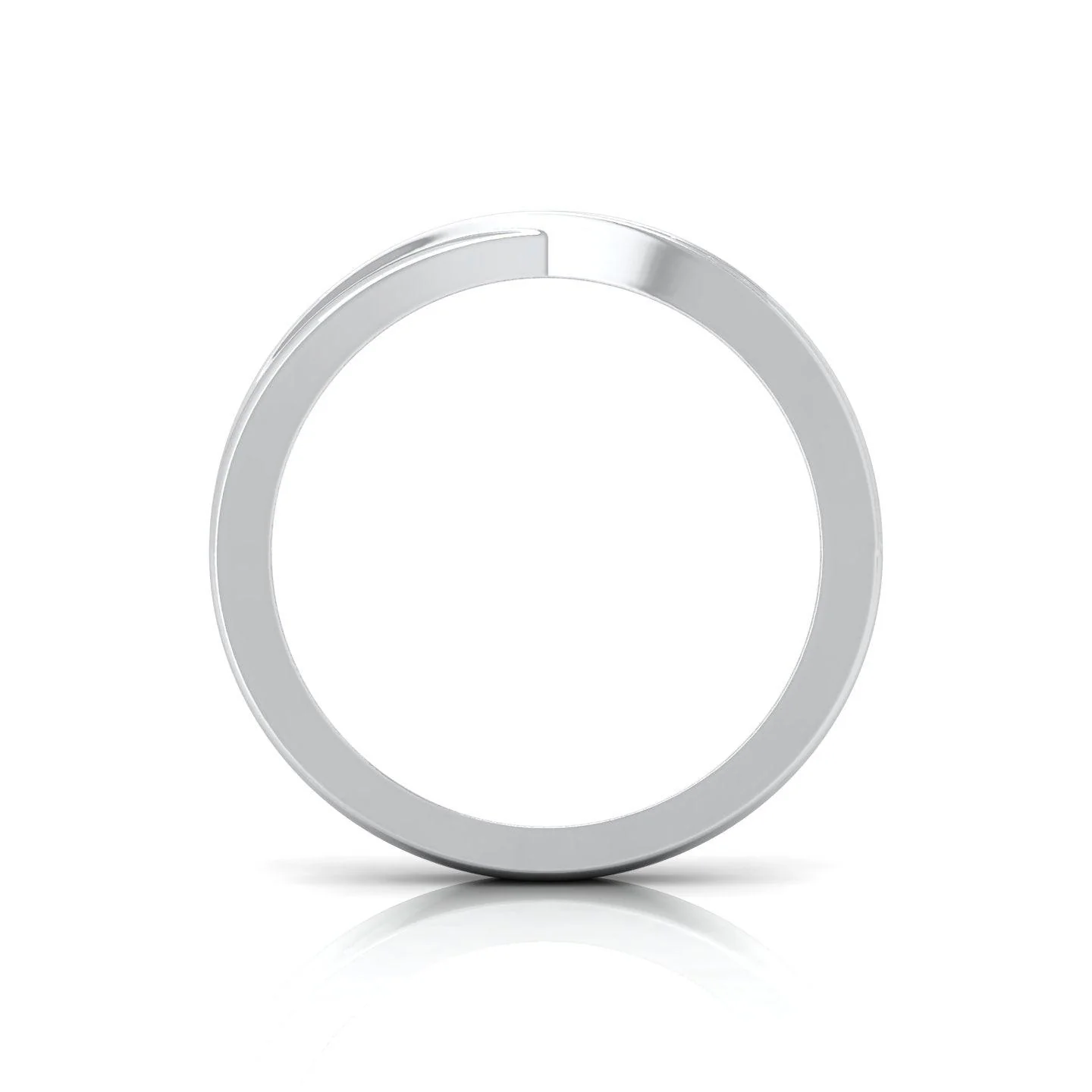 D/VS 0.25 Carat Round Diamond Designer Half Eternity Wedding Ring - amadadiamonds - Image 7