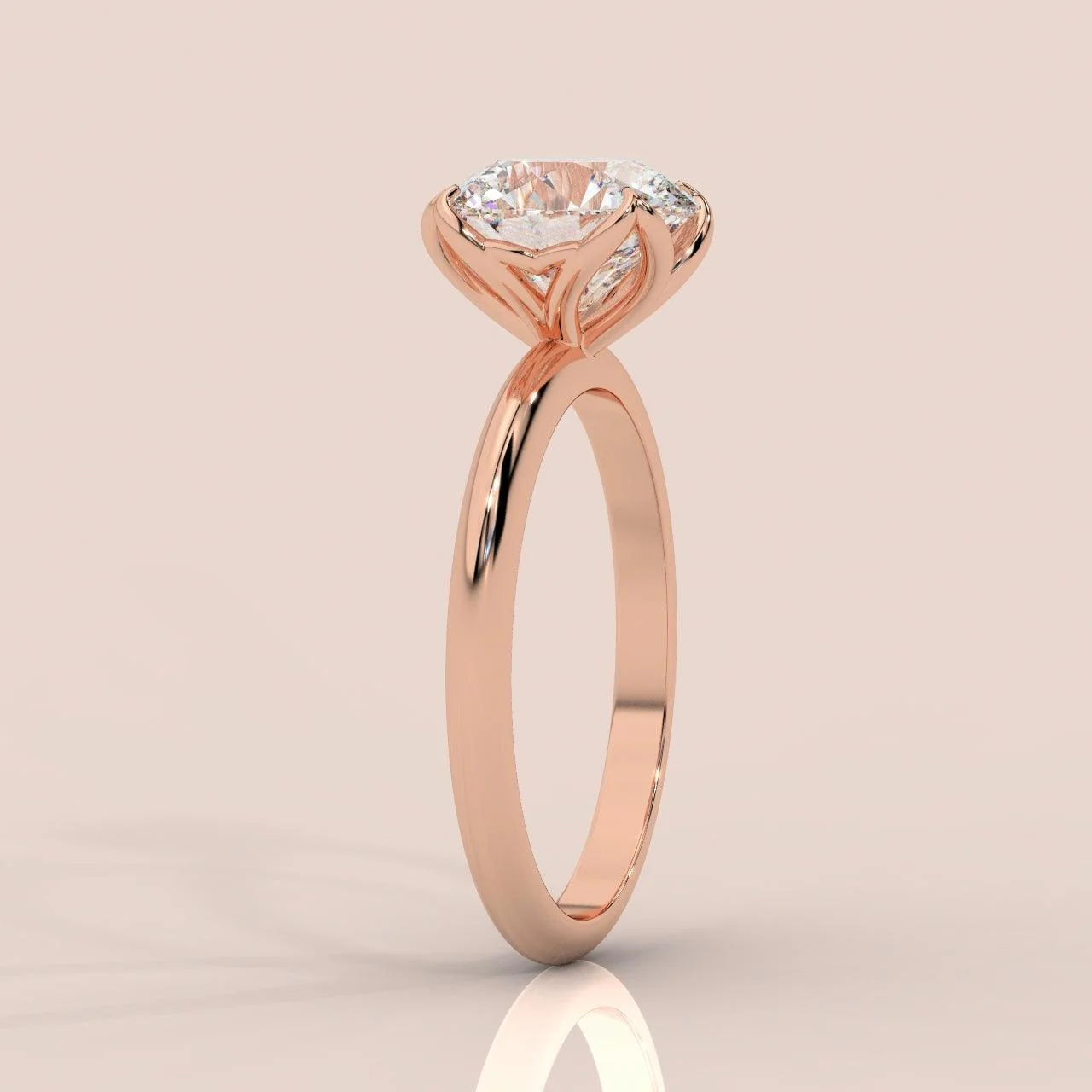 EXCEPTIONAL VALUE D-E/VS ROUND DIAMOND SOLITAIRE ENGAGEMENT RING PLATINUM 1.00CT - 2.5CT - Image 3