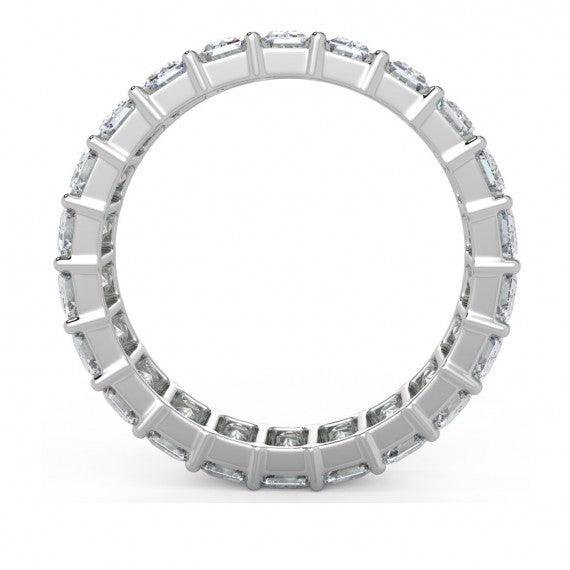 F/VS EMERALD FULL ETERNITY RING - 5.0Ct - 10.0Ct - Image 3