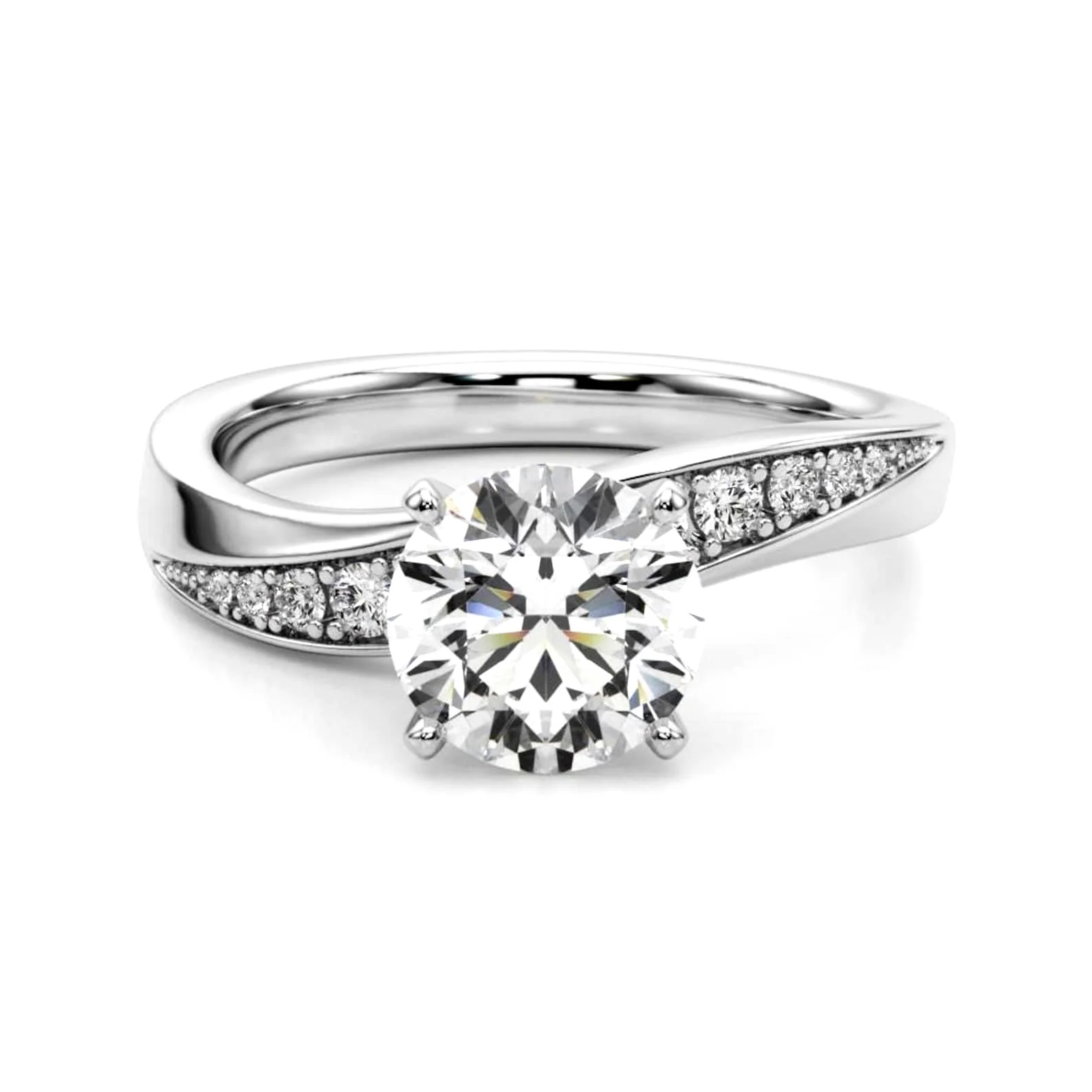 Great Offer..! Bezel Set Black Diamond Solitaire Engagement Ring - 1.00 carat - Image 9