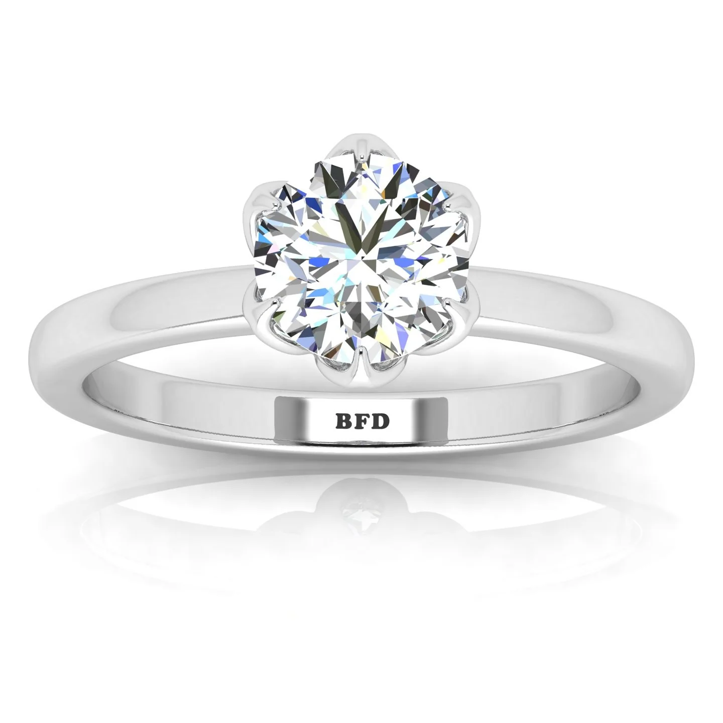IGI CERTIFIED D/VS 2.00CT Round Diamond Solitaire Engagement Ring, 950 Platinum - Image 10