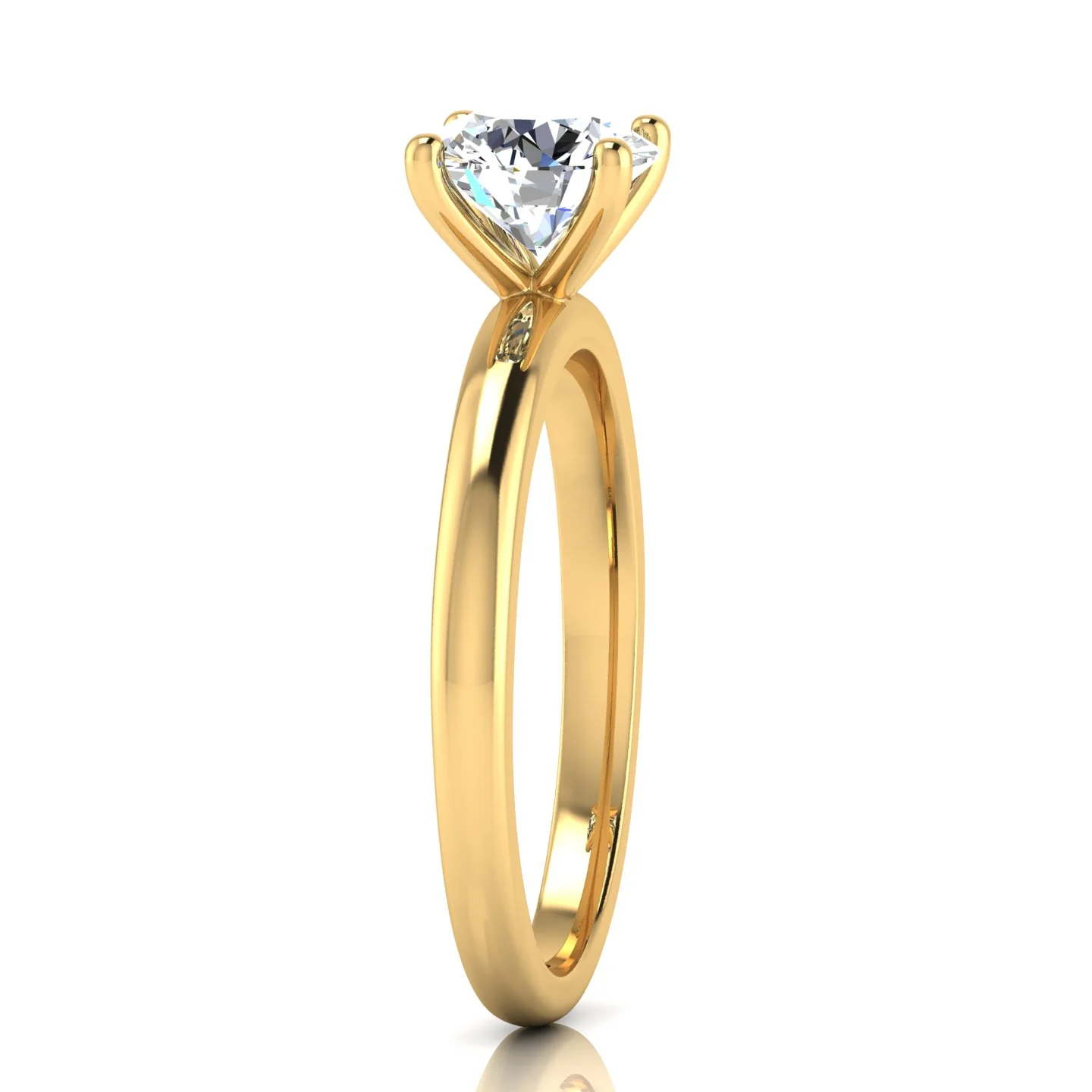 IGI CERTIFIED D/VVS 2.80CT Round Diamond Solitaire Engagement Ring, 950 Platinum - Image 6