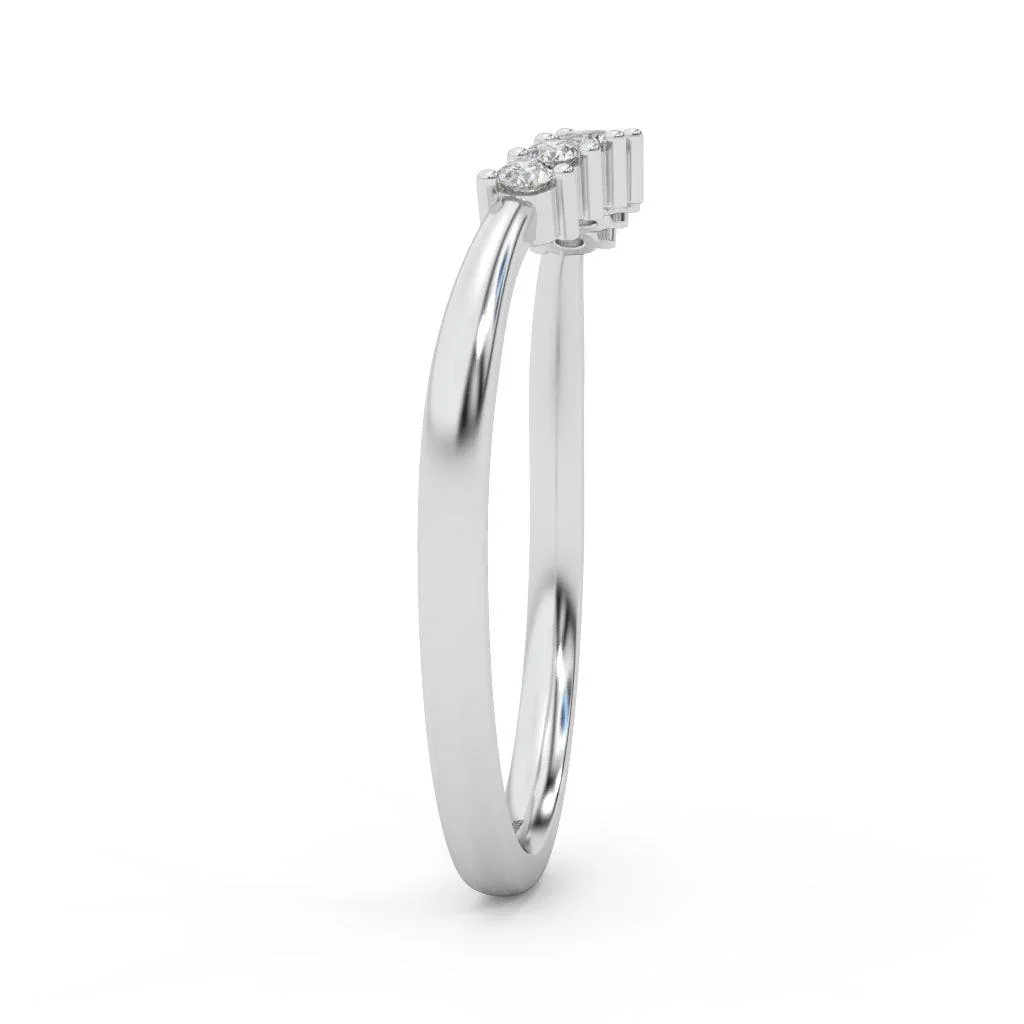 Petite Round Cut Diamond Women's Eternity Ring - 0.15 Carat - Image 6