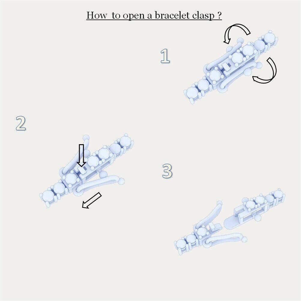 Princess Diamond Channel Set Tennis Bracelet for Women in 18K Gold – F/VS (4.00CT–12.00CT) - Image 7