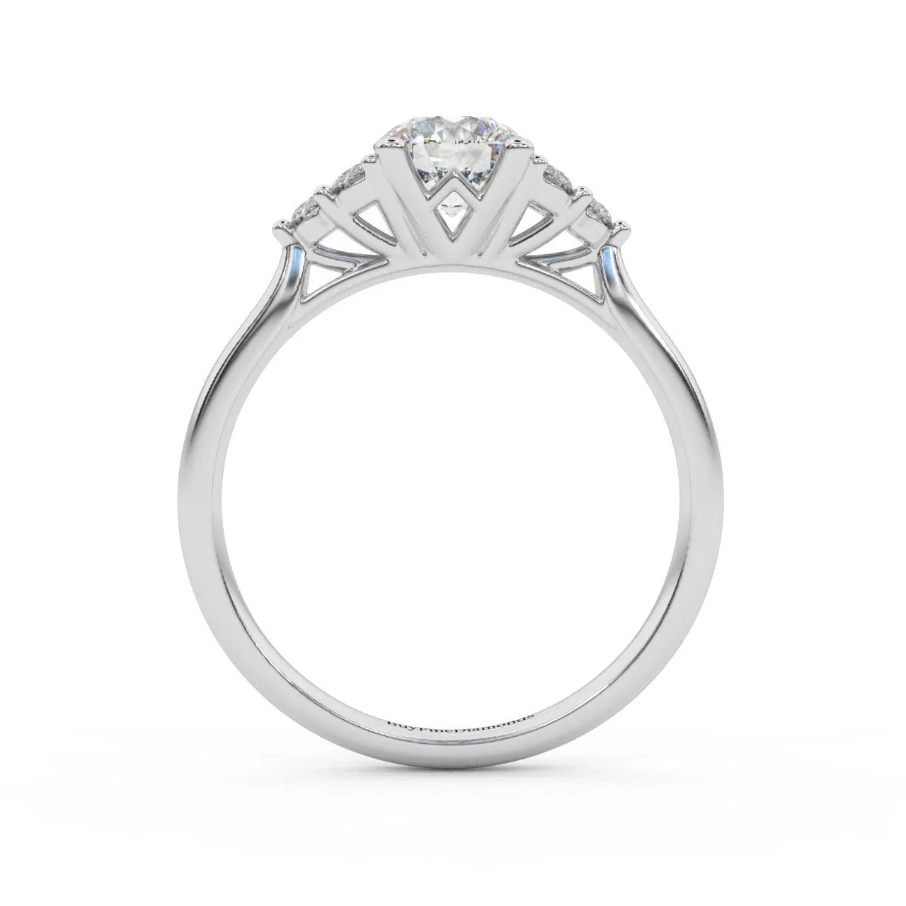 Best Deal..! Round Diamond Engagement Ring Women's Ring - 1.00 Carat - Image 2