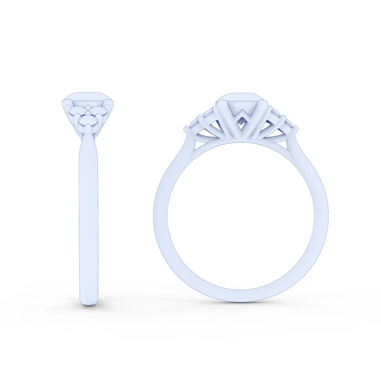 Best Deal..! Round Diamond Engagement Ring Women's Ring - 1.00 Carat - Image 8